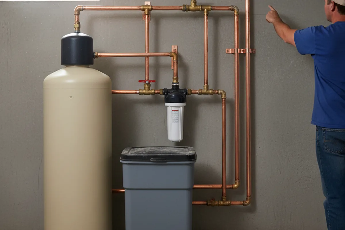 Whole-house water treatment system installed in Oakwood